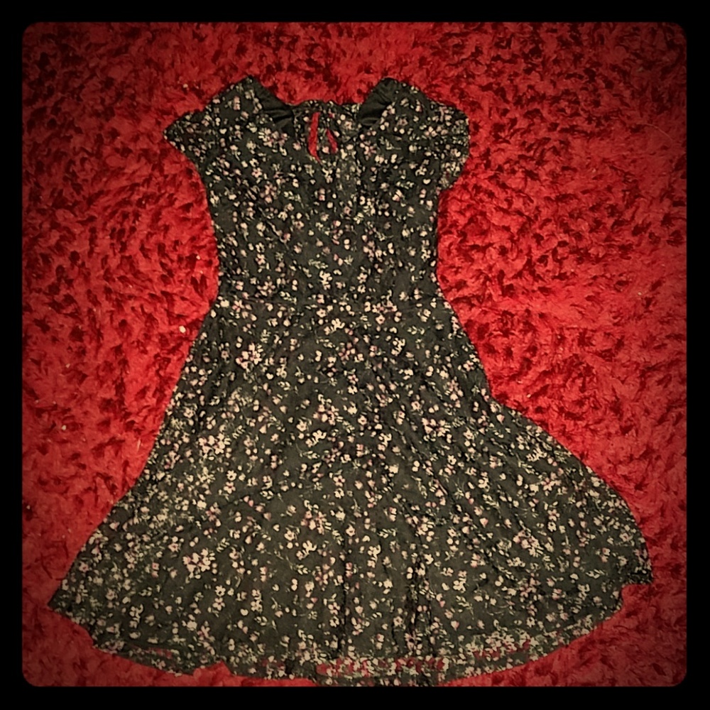 My Michelle Lace Skater Dress